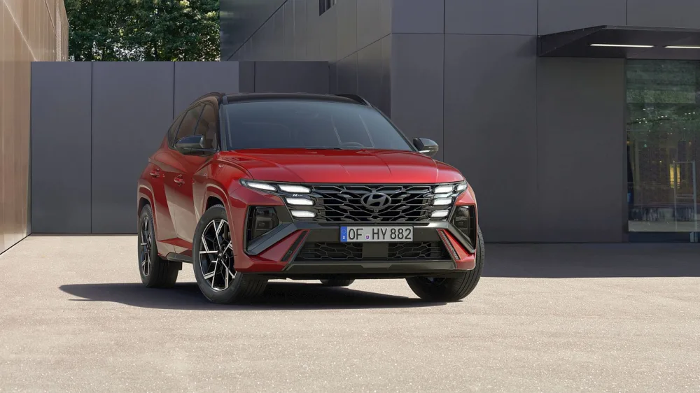 Hyundai Tucson N Line	 1.6T 118 kW (160 PS) - Tageszulassung