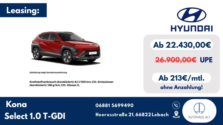 KONA im Leasing