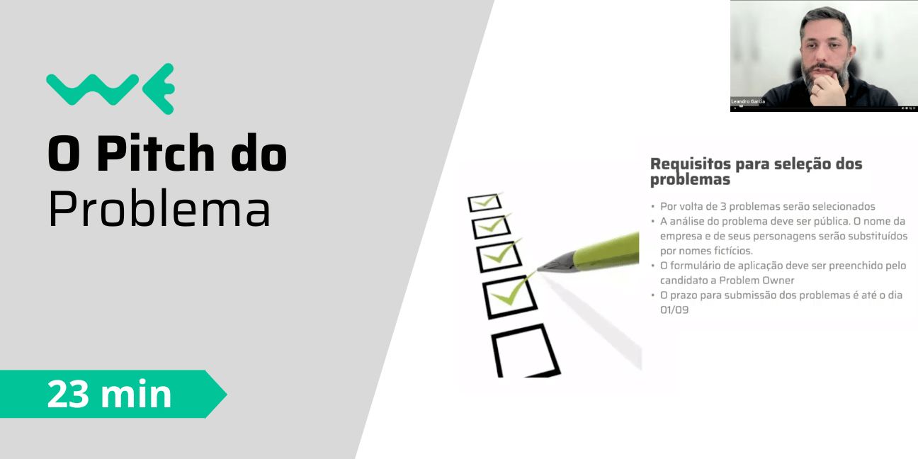 O Pitch do Problema