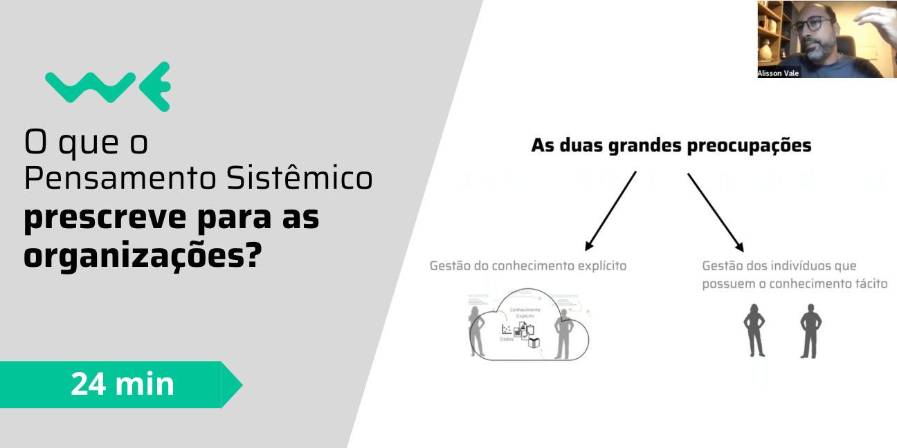 O que o pensamento sistêmico prescreve para as organizações?