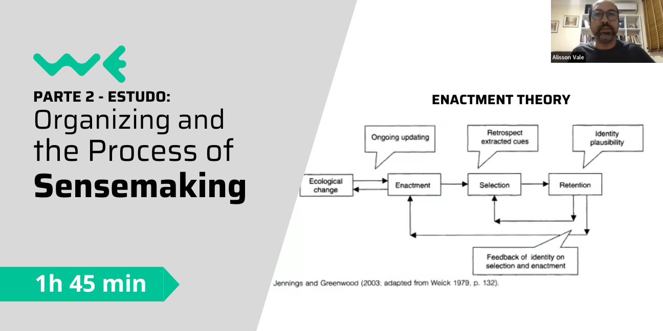 Estudo: Organizing and the Process of Sensemaking - Parte 2