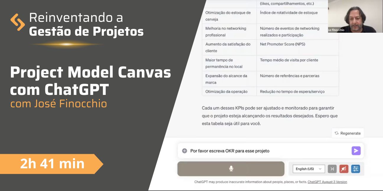 Project Model Canvas com ChatGPT