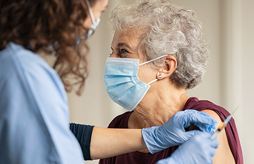 patient with doctor