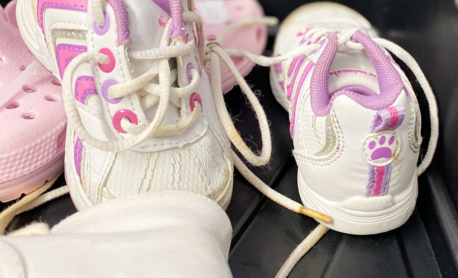 girl's baby shoes