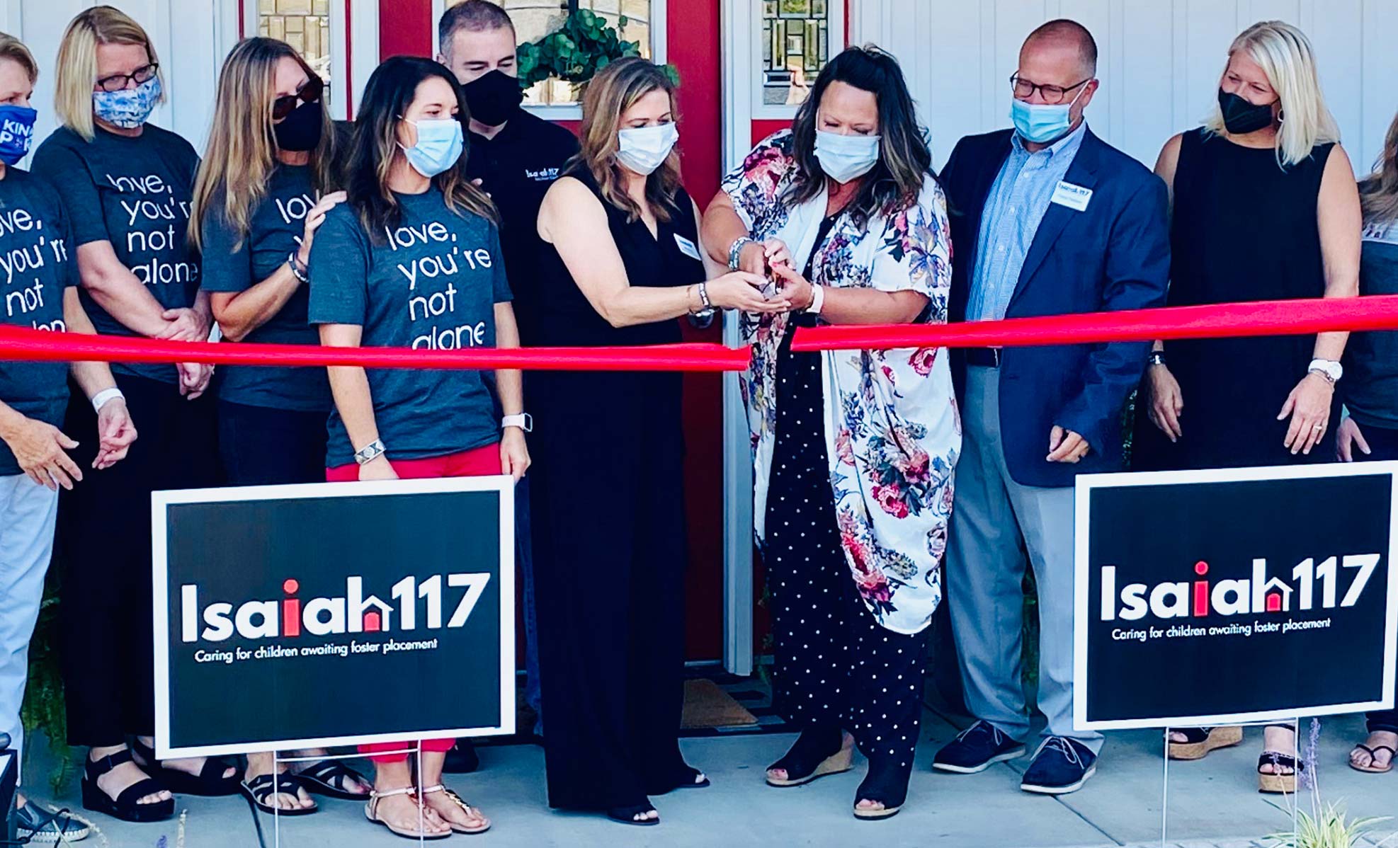 Isaiah 117 House TN locations ribbon cutting
