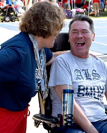ALS walk participants ALS walk participants