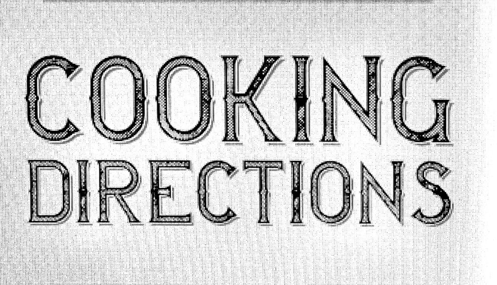 Cooking Instructions Kartchner's in Scott