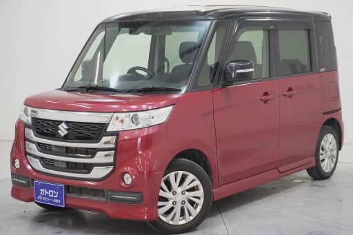 スズキ スペーシア　カスタム　Zデュアルカメラブレーキサポート　ユーティリティパッケージ装着車
