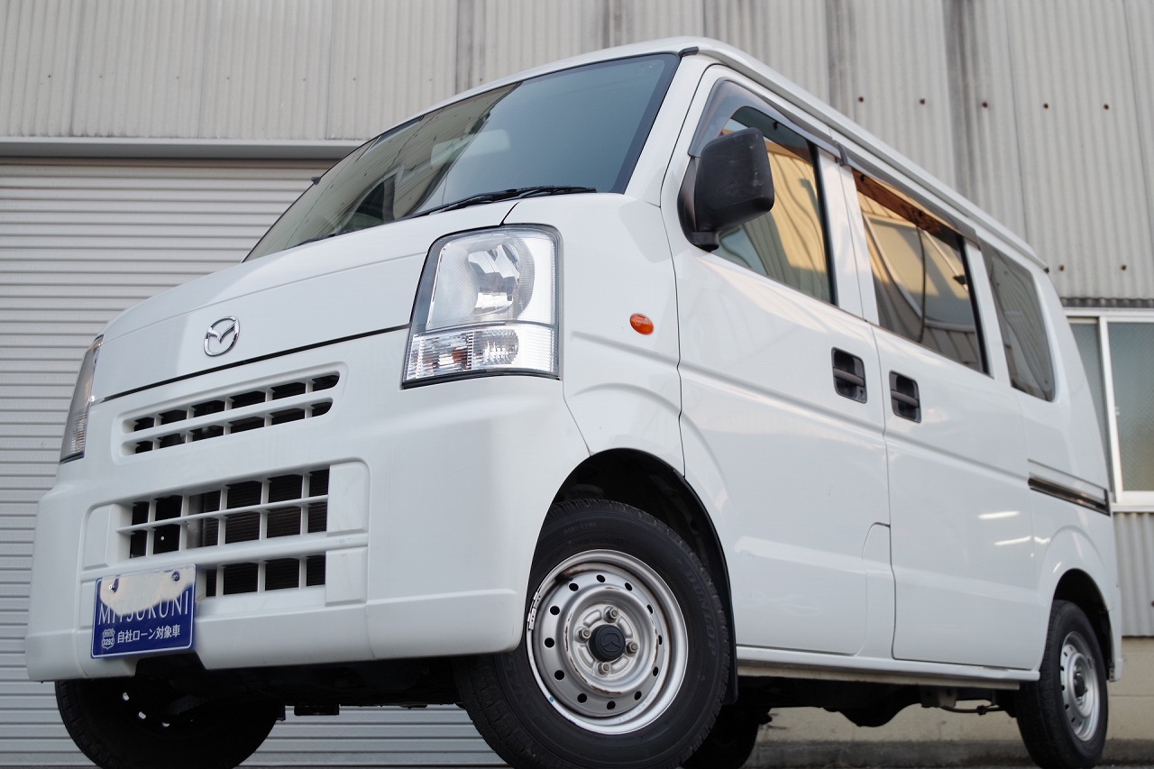 マツダ スクラムバン ｐａ ｈｒの中古車詳細情報 自社ローン専門の中古車販売店オトロン 旧 くるまのミツクニ