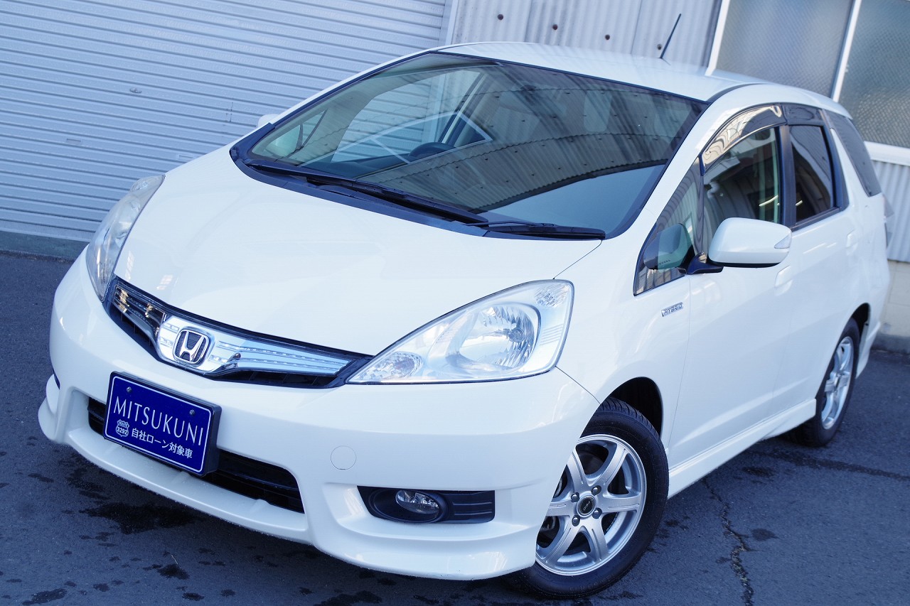ホンダ フィット シャトル ハイブリッド ファインラインの中古車詳細情報 自社ローン専門の中古車販売店オトロン 旧 くるまのミツクニ