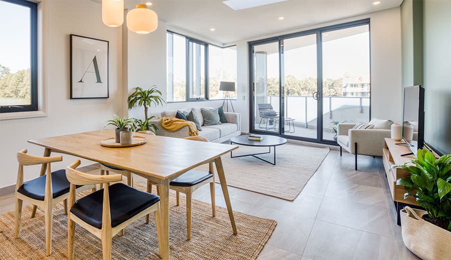 shared living rooms and apartments for rent, hmlet apartment sitting room interior view