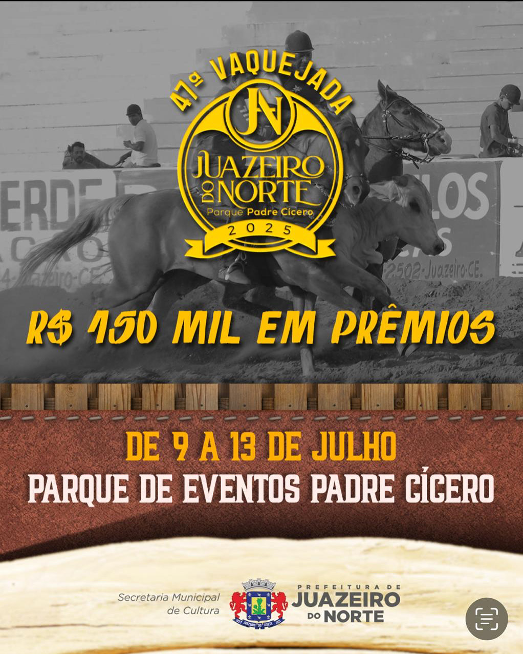 47ª VAQUEJADA DO PARQUE PE CÍCERO 