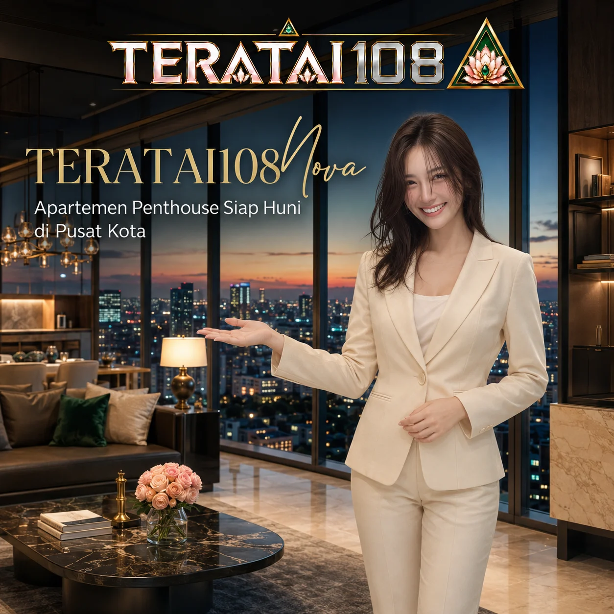 TERATAI108 Nova - Apartemen Penthouse Siap Huni di Pusat Kota