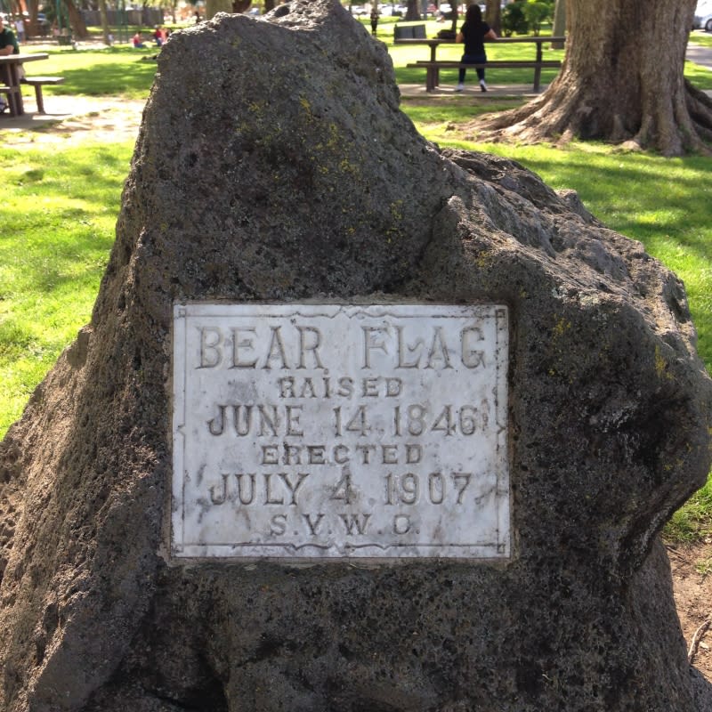 CHL #7 Bear Flag Monument Private Plaque