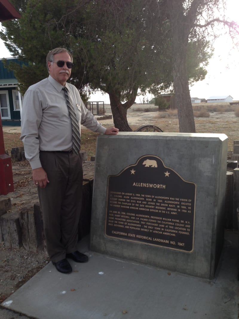 CHL #1047 - Allensworth Marker