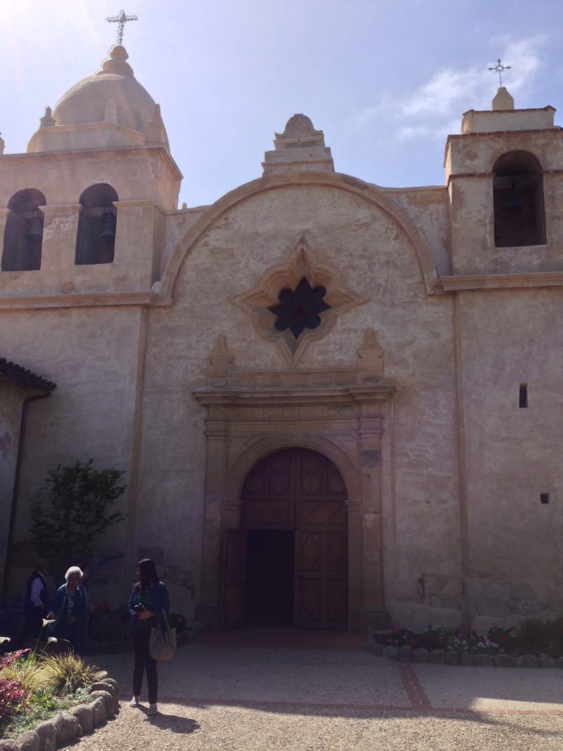 Mission San Carlos Borromeo de Carmelo-- Exterior