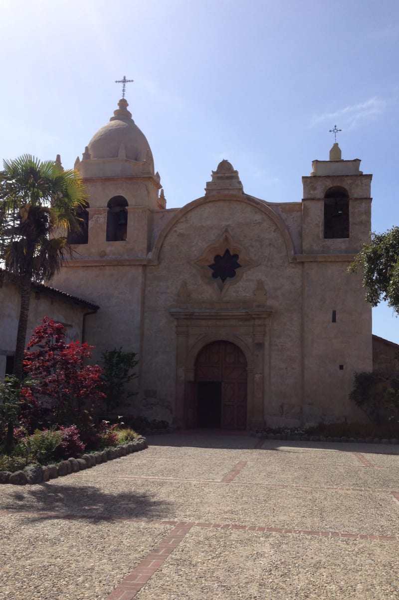 CHL #135  Mission San Carlos Borromeo de Carmelo, Front