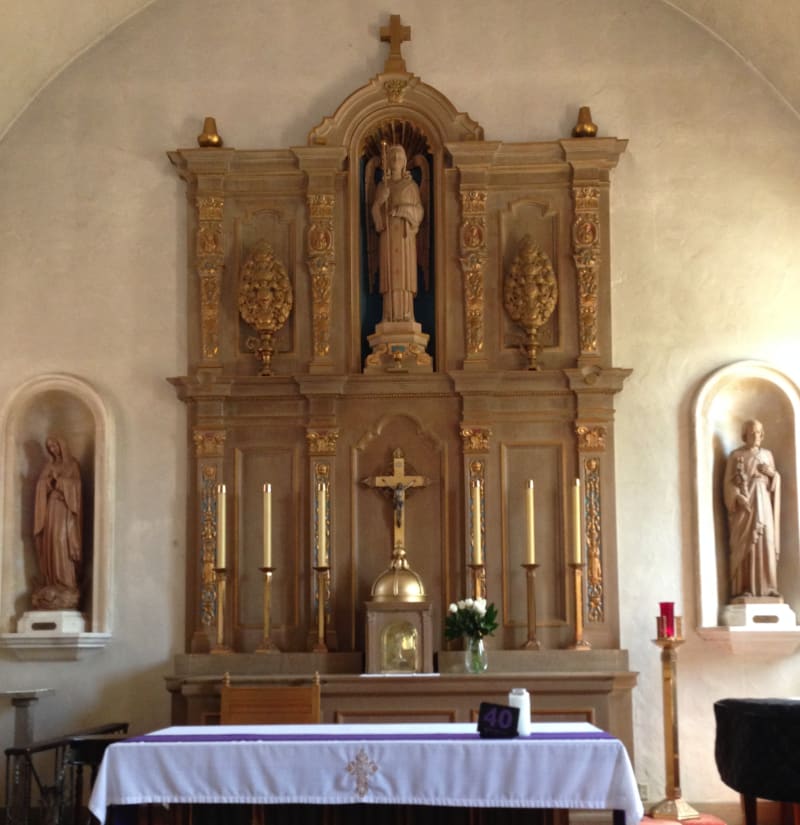 CHL #220 - Mission San Rafael Arcangel-Altar
