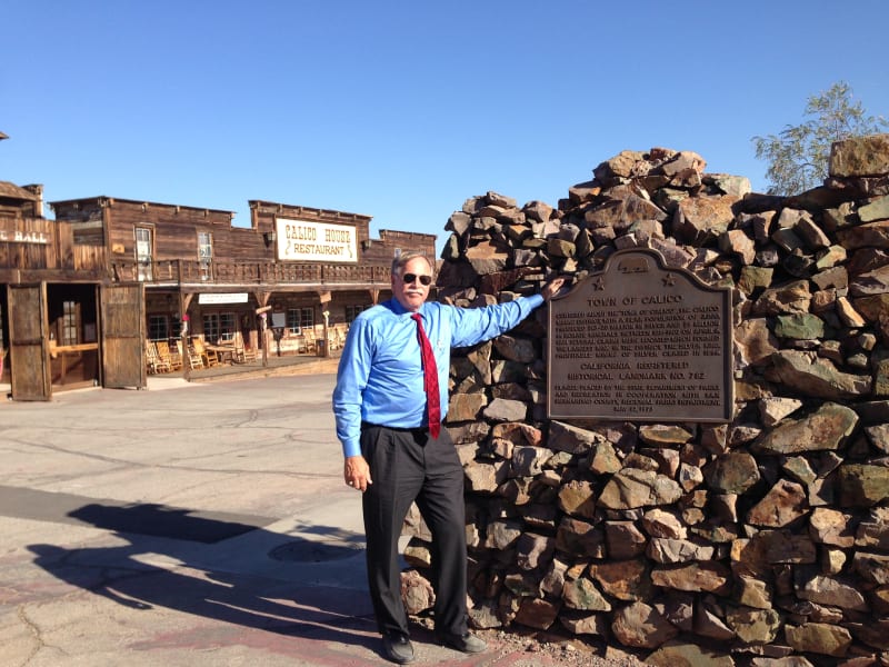 CHL #782 - Calico State Plaque