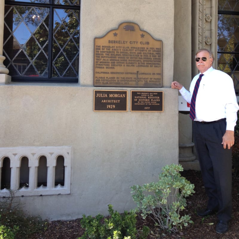 CHL #908 Berkeley City Club Marker