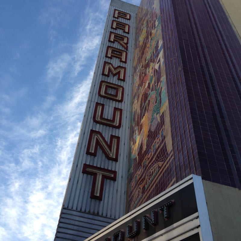 CHL #884 Paramount Theatre Sign