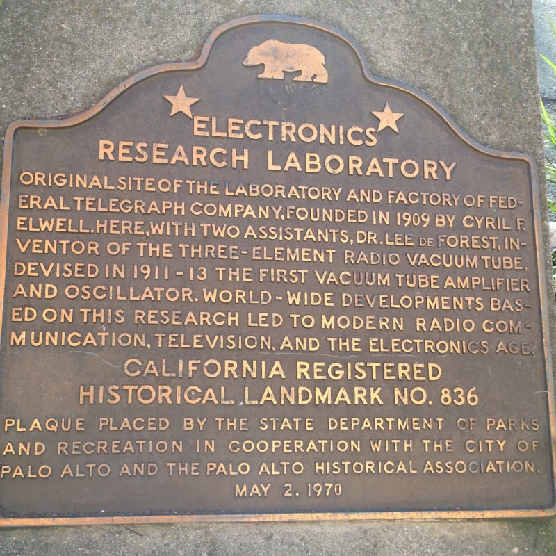 CHL #836 - Pioneer Electronics Research Laboratory State Plaque