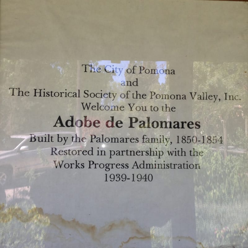 CHL #372  Adobe Palomares Hours