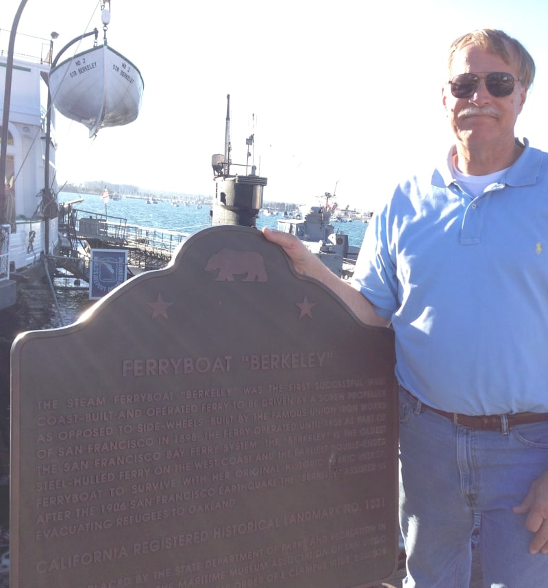 CHL #1031  Ferryboat Berkeley State Plaque