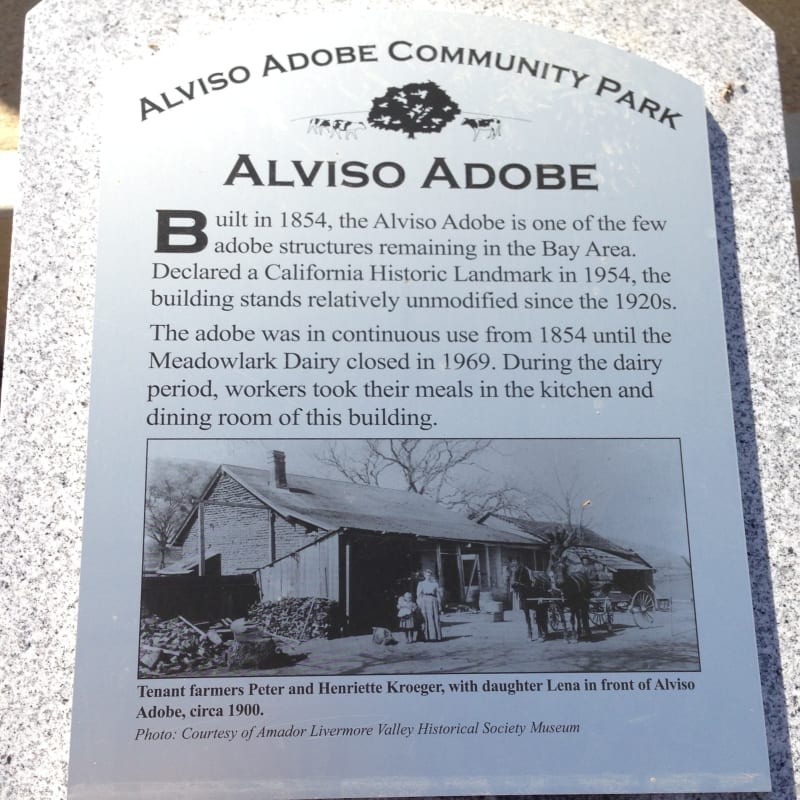 CHL #510  Francisco Solano Alviso Adobe Private Plaque