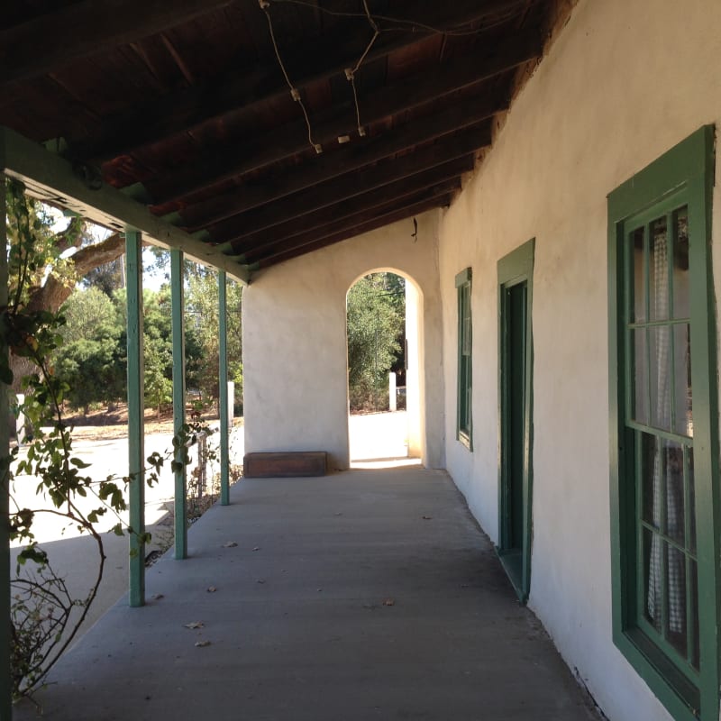 CHL #510 Francisco Solano Alviso Adobe Patio