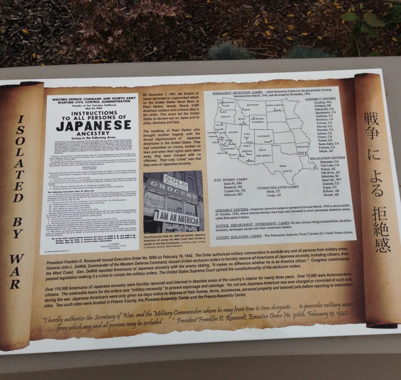 CHL #934.04  Temporary Detention Camp for Japanese Americans/Pinedale Assembly Center