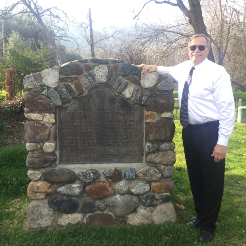 CHL #389 Kaweah Post Office, Kaweah Colony Marker