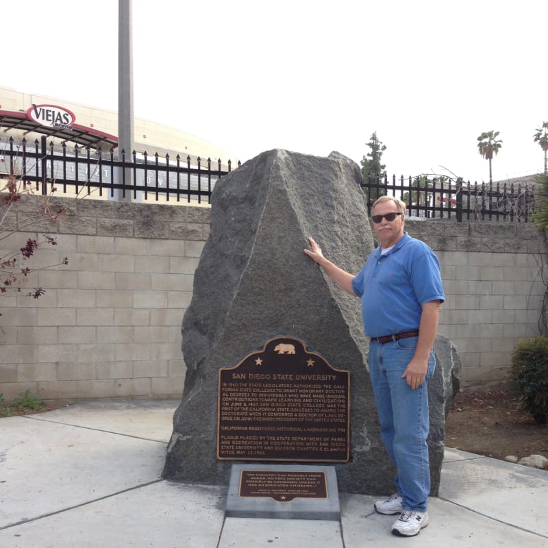 CHL 798 San Diego State University marker