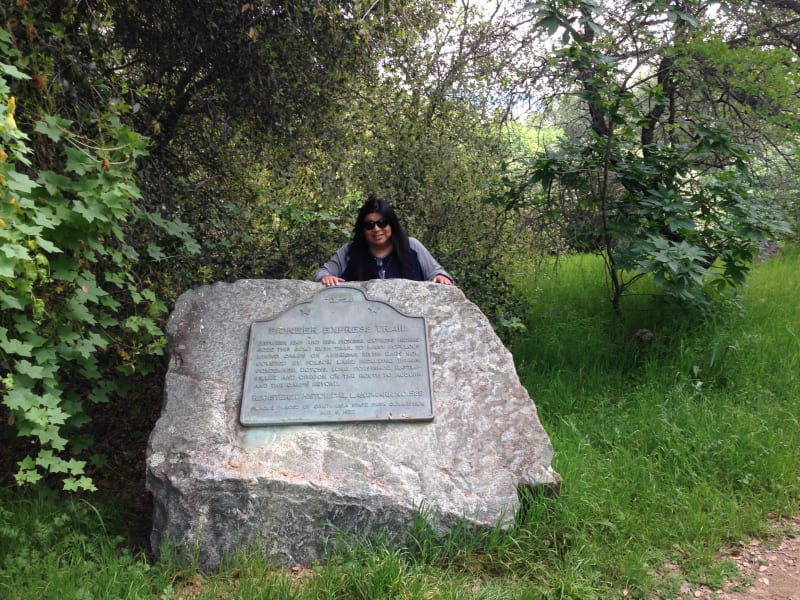 CSH #585 Pioneer Express Trail Marker