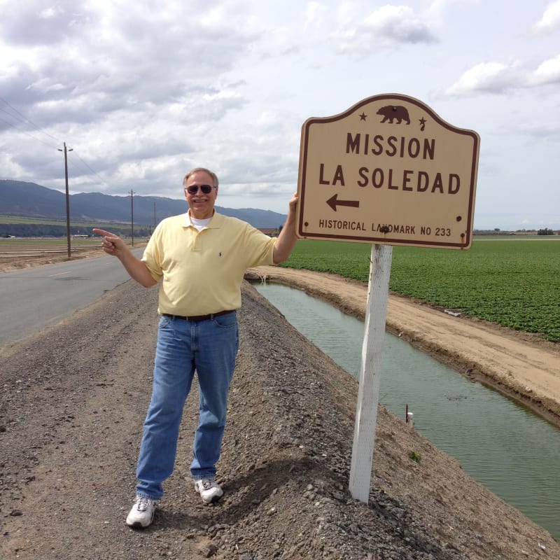 CHL No. 233  Mission Nuestra Señora de la Soledad State Street Sign