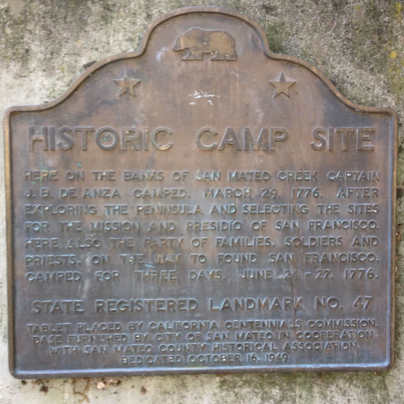 NO. 47 ANZA EXPEDITION CAMP State Plaque