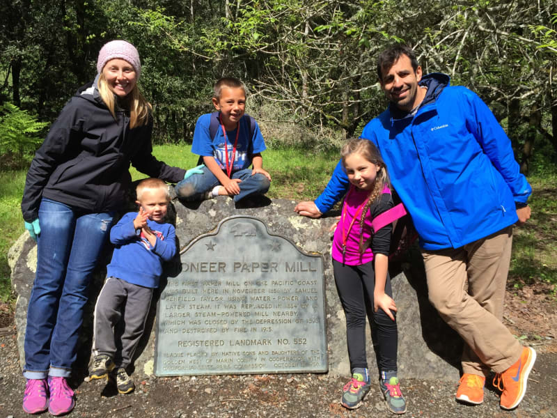 NO. 552 PIONEER PAPER MILL - Even our kids and grandkids are visiting landmarks!