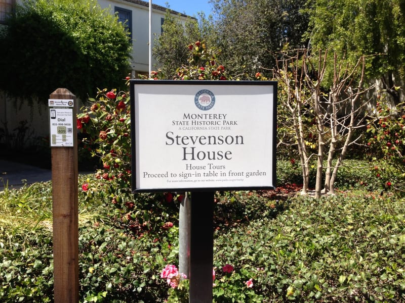 NO. 352 ROBERT LOUIS STEVENSON HOUSE, Private Sign