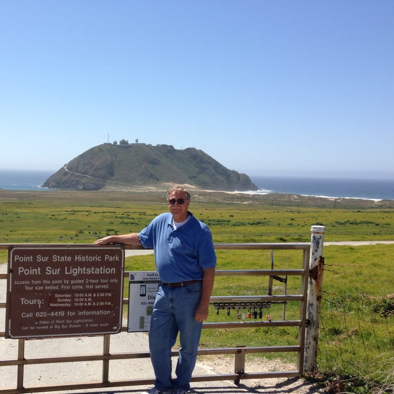 NO. 951 POINT SUR LIGHT STATION- Meeting place for tour