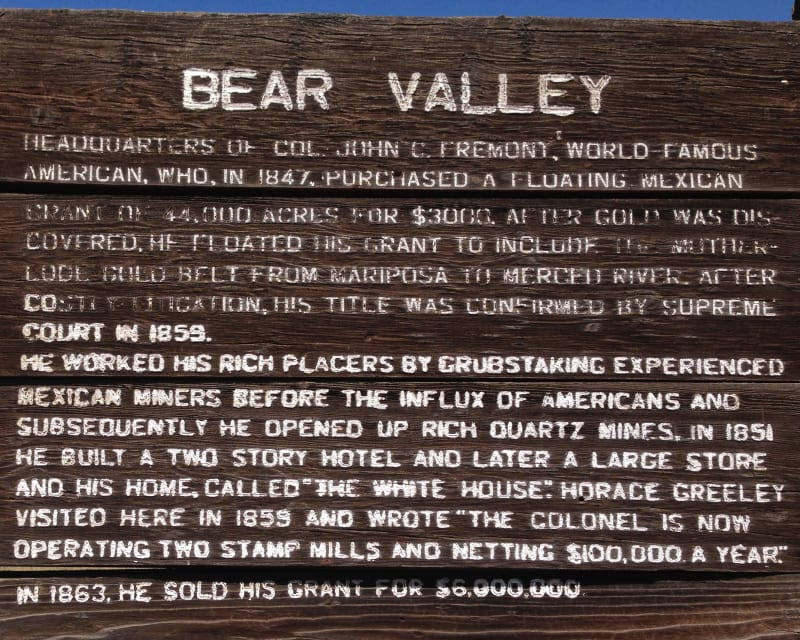 NO. 331 BEAR VALLEY, Private Marker