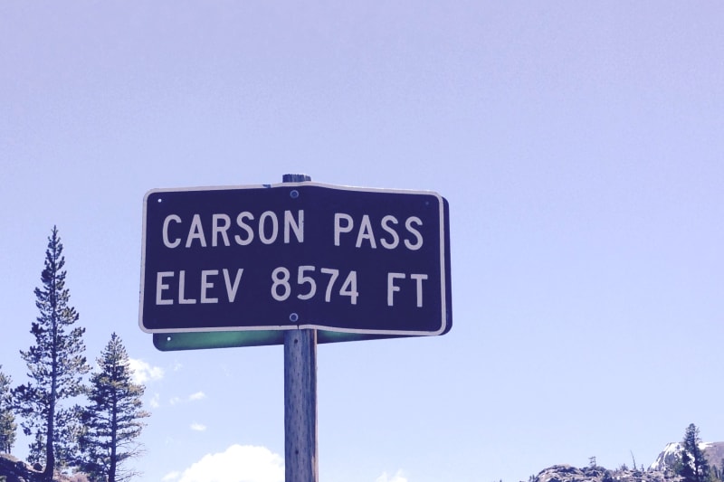 NO. 378 MEMORIAL TO PIONEER ODD FELLOWS, Carson Pass