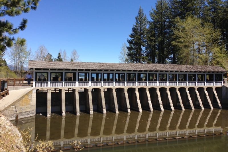 NO. 797 LAKE TAHOE OUTLET GATES