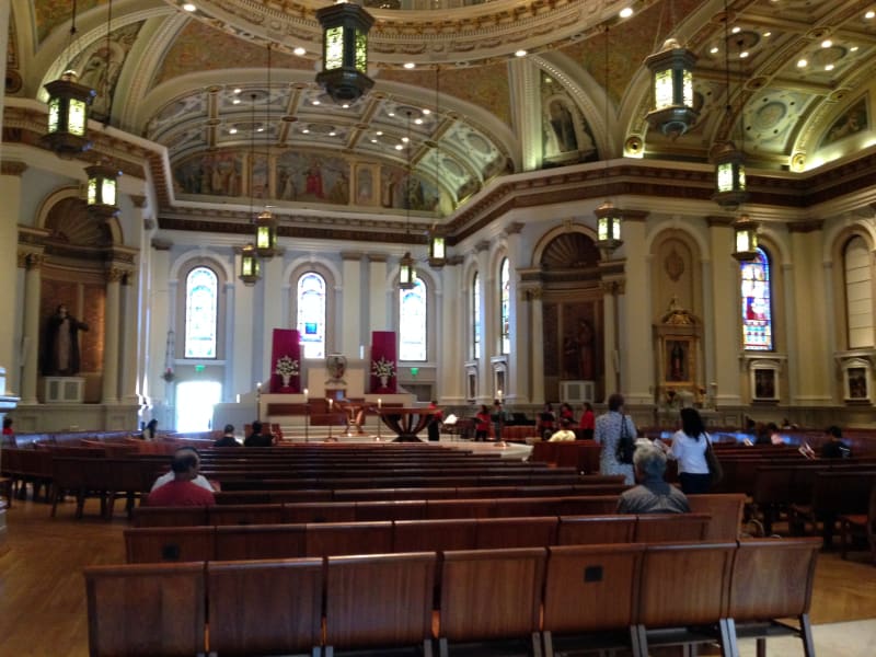 NO. 910  ST. JOSEPH'S CATHOLIC CHURCH - Interior