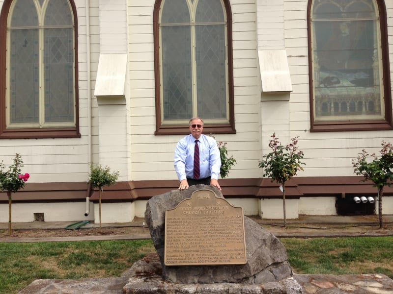 NO. 878 FIRST PRESBYTERIAN CHURCH BUILDING - Marker