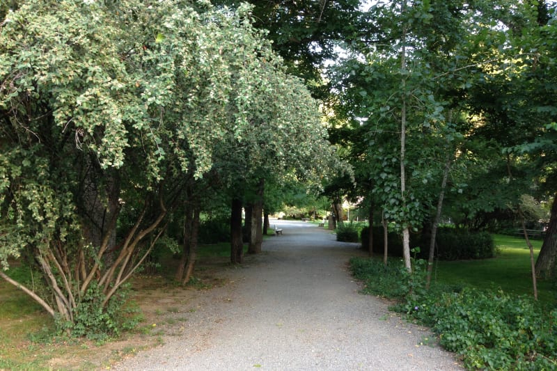 NO. 980 UKIAH VICHY SPRINGS RESORT - Walkway to baths