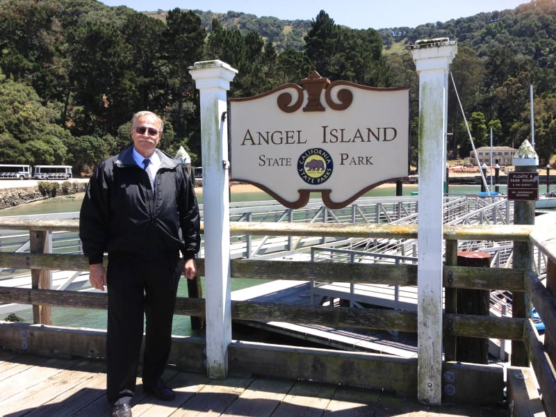 NO. 529 ANGEL ISLAND - State Sign