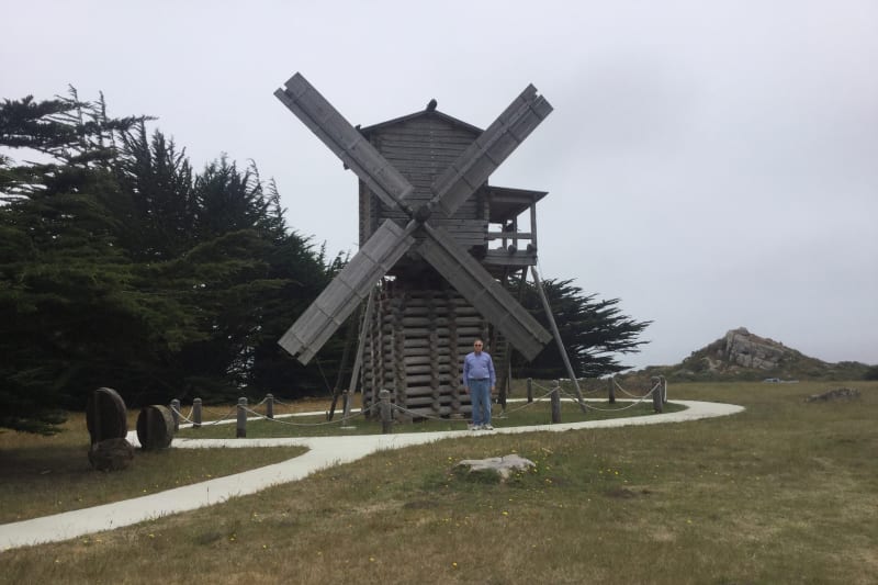 NO. 5 FORT ROSS - First Windmill in California