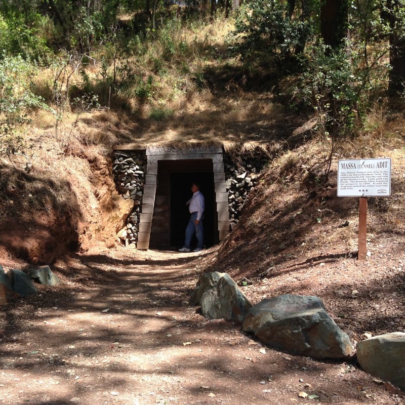 NO. 118 JACKSON GATE - The Massa Tunnel connects to the Kennedy Mine