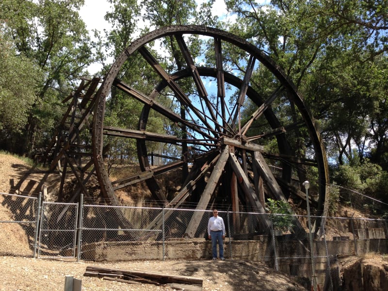 NO. 118 JACKSON GATE - A Tailing Wheel System removes toxic waste from the mines.