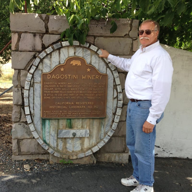 NO. 762 D'AGOSTINI WINERY - Marker